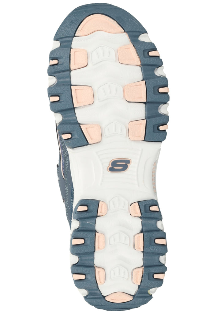 Skechers Sneaker Lederimitat/Textil Blau - surf4shoes