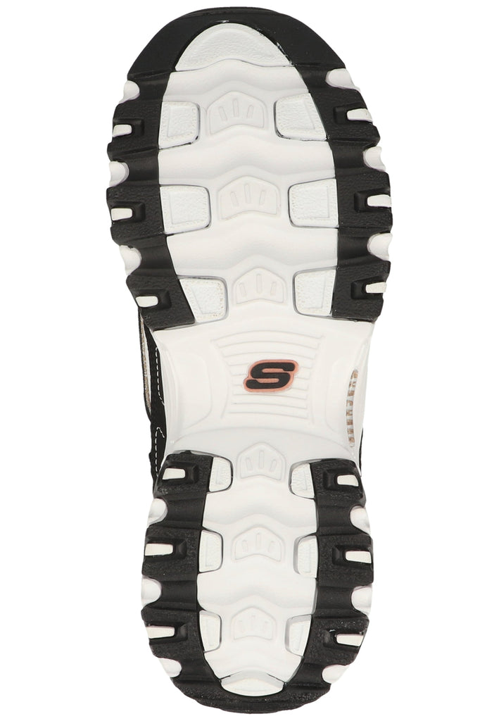 Skechers Sneaker Leder Schwarz - surf4shoes