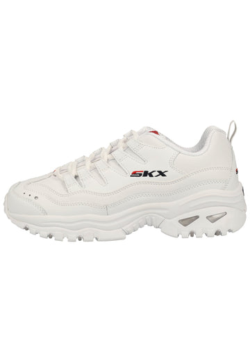 Skechers Sneaker Leder/Synthetik Weiß - surf4shoes