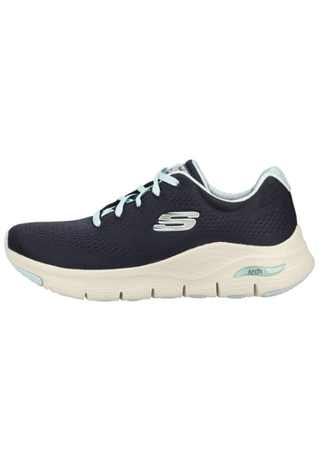 Skechers Sneaker Textil Blau - surf4shoes