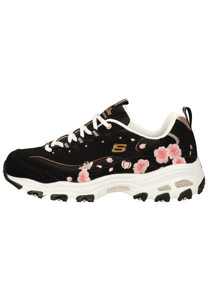 Skechers Sneaker Leder/Textil Schwarz - surf4shoes