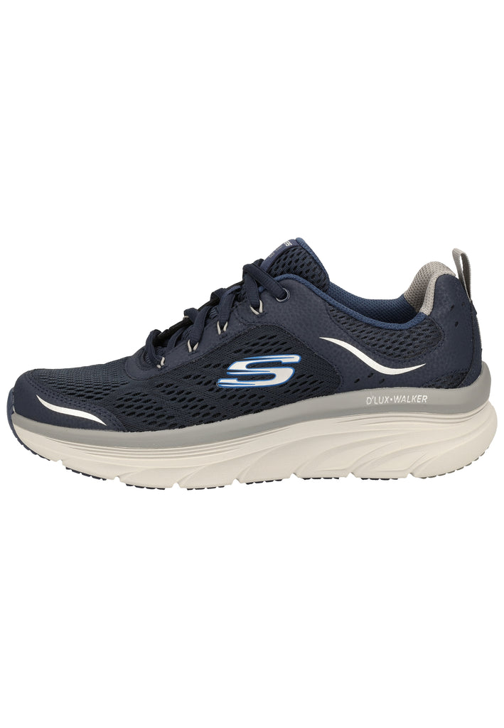 Skechers Halbschuhe Leder/Textil Blau - surf4shoes