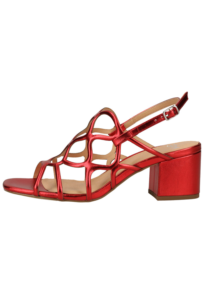 SPM Sandalen Lederimitat Rot - surf4shoes