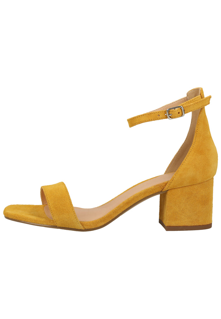 SPM Sandalen Veloursleder Gelb - surf4shoes