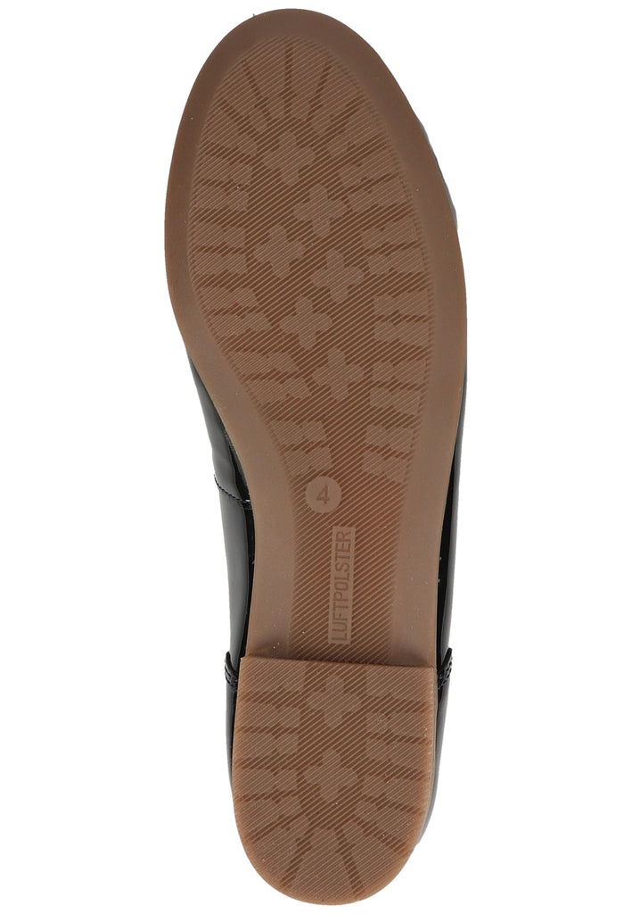 ara Slipper Leder Blau Lack - surf4shoes