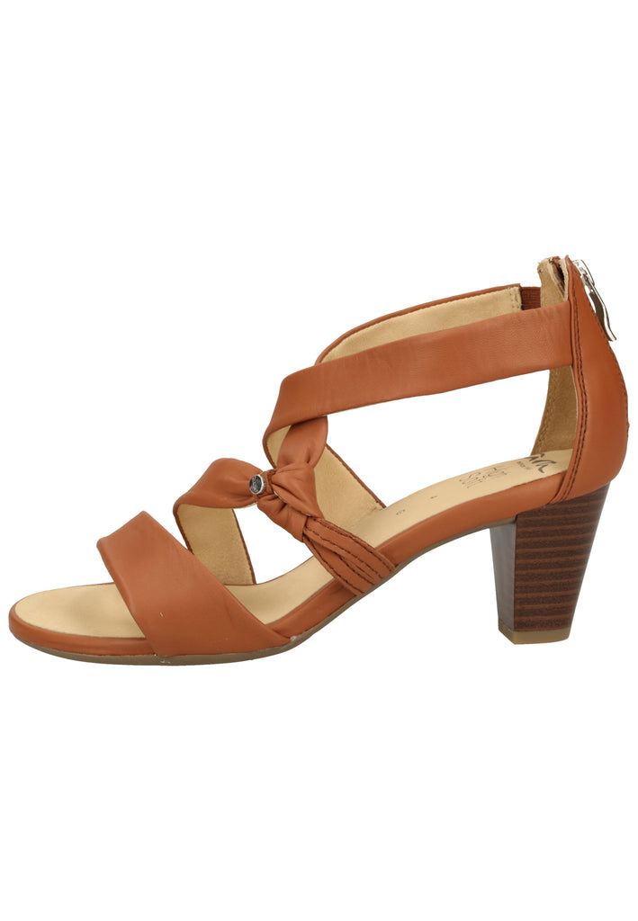 ara Sandalen Glattleder Cognac - surf4shoes