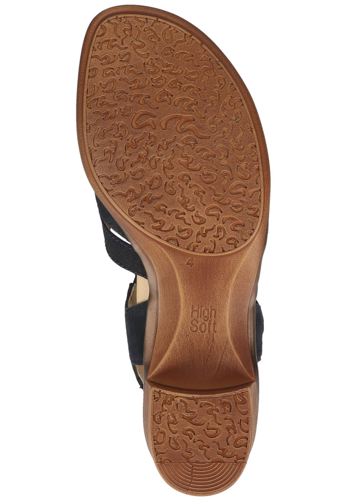 ara Sandalen Veloursleder Blau - surf4shoes