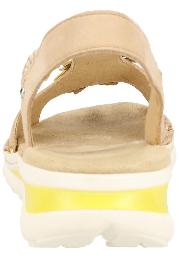 ara Sandalen Veloursleder Camel - surf4shoes