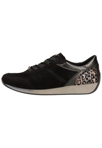 ara Sneaker Leder/Textil Schwarz - surf4shoes