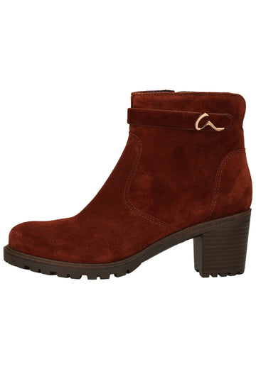 ara Stiefelette Veloursleder Marrone Warmfutter - surf4shoes
