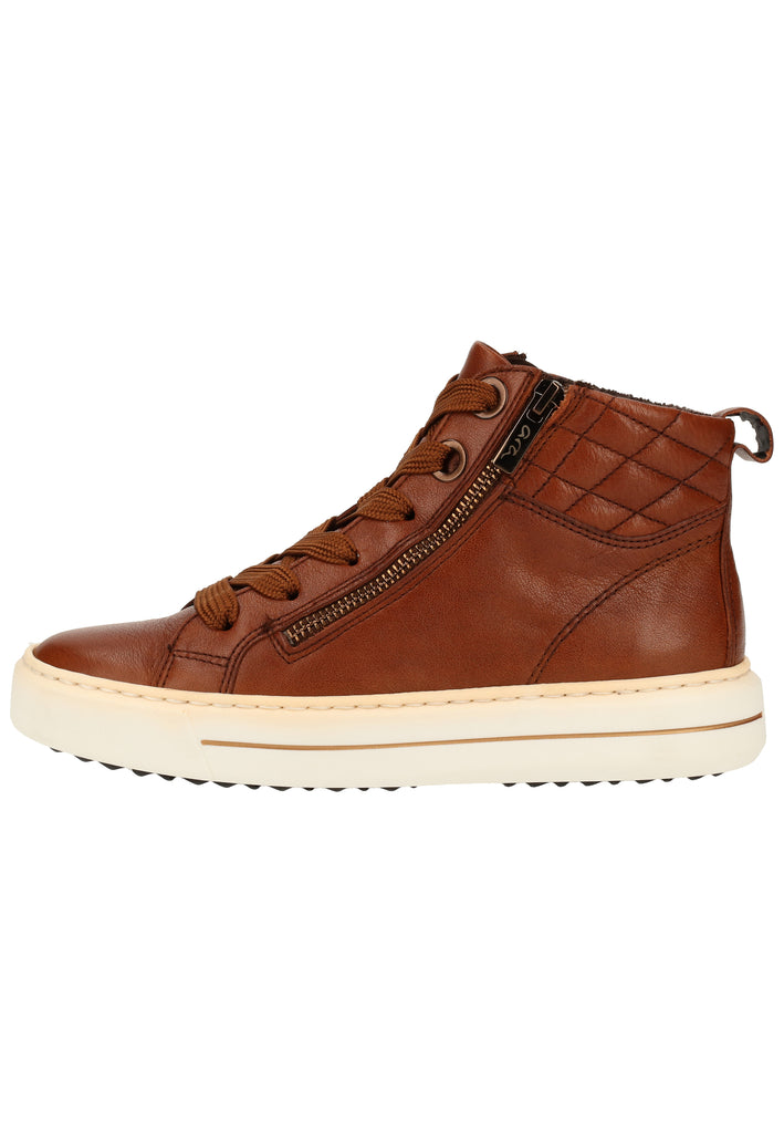 ara Sneaker Glattleder Cognac - surf4shoes