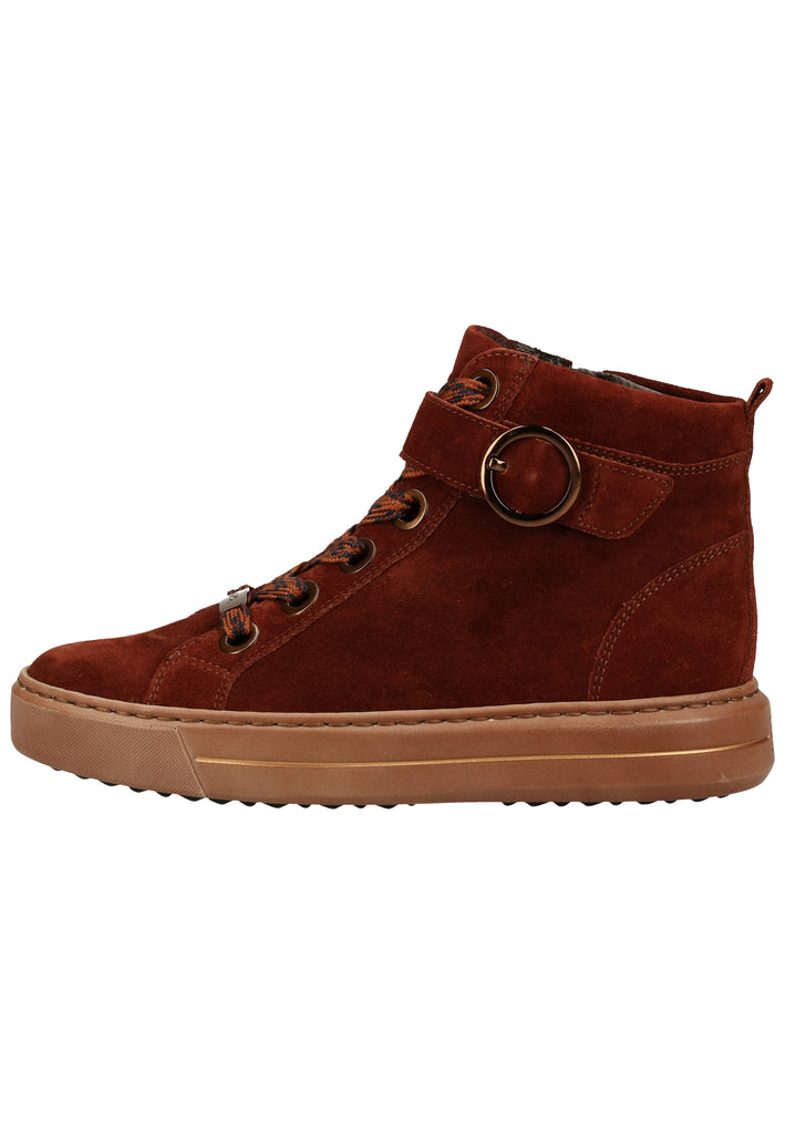 ara Stiefelette Veloursleder Marrone - surf4shoes