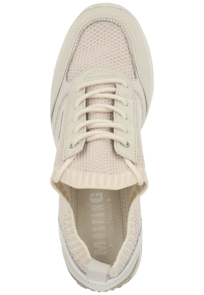 Mustang Halbschuhe Lederimitat/Textil Ice - surf4shoes
