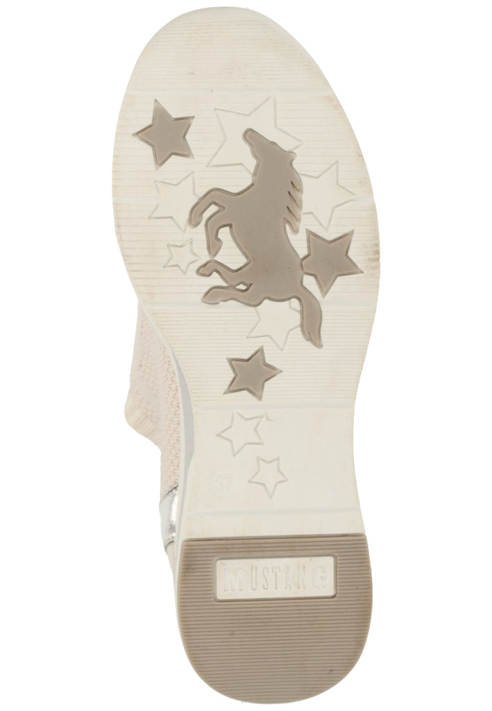 Mustang Halbschuhe Lederimitat/Textil Ice - surf4shoes