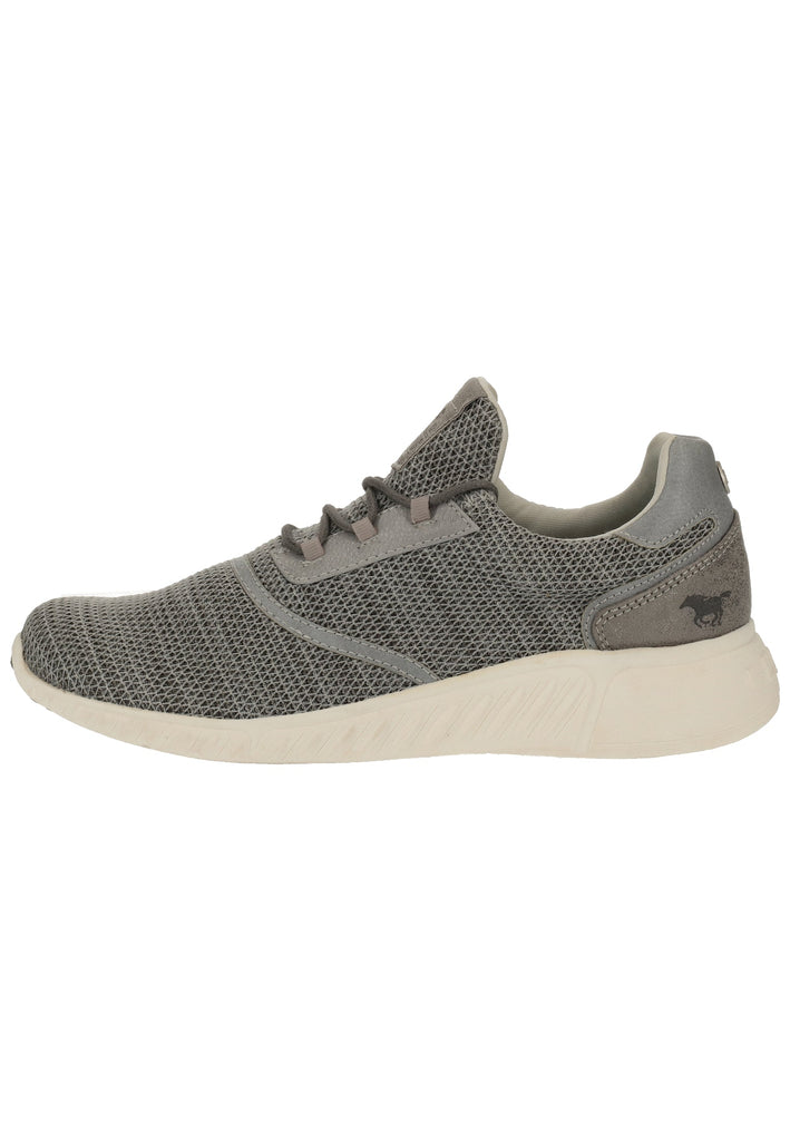 Mustang Sneaker Lederimitat/Textil Grau - surf4shoes