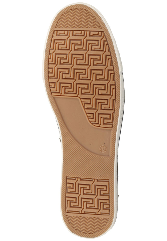 Mustang Halbschuhe Lederimitat/Textil Dunkelgrau - surf4shoes