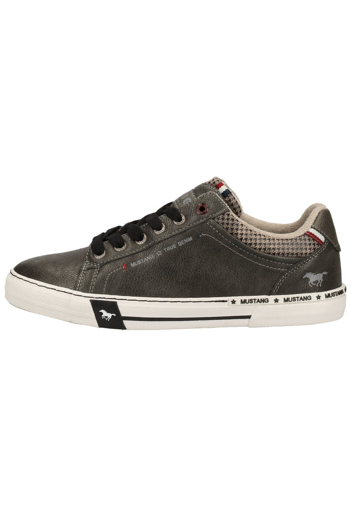 Mustang Sneaker Lederimitat/Textil Graphit - surf4shoes