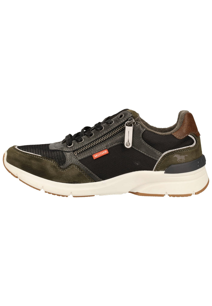 Mustang Sneaker Lederimitat/Textil Graphit - surf4shoes