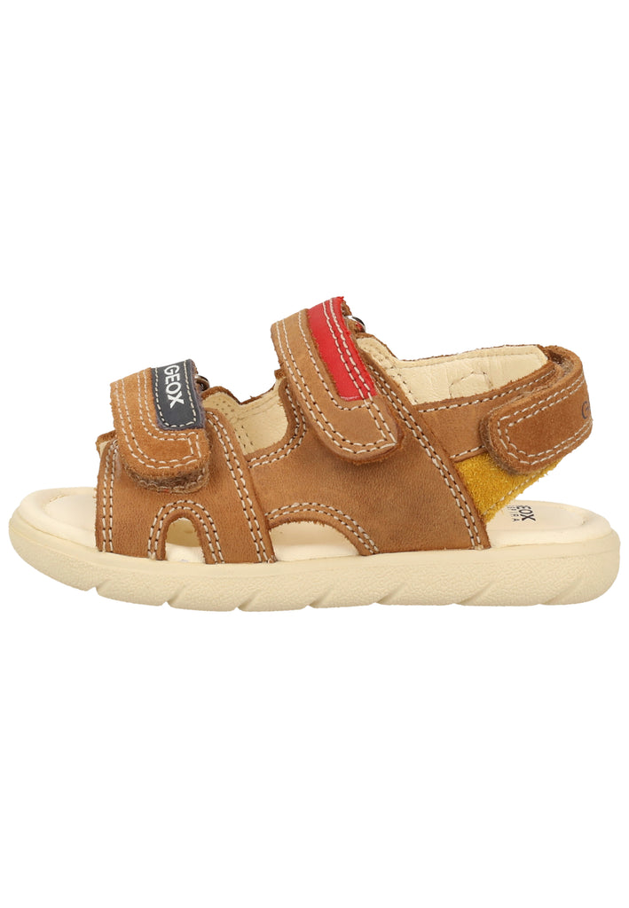 Geox Sandalen Leder Caramel - surf4shoes