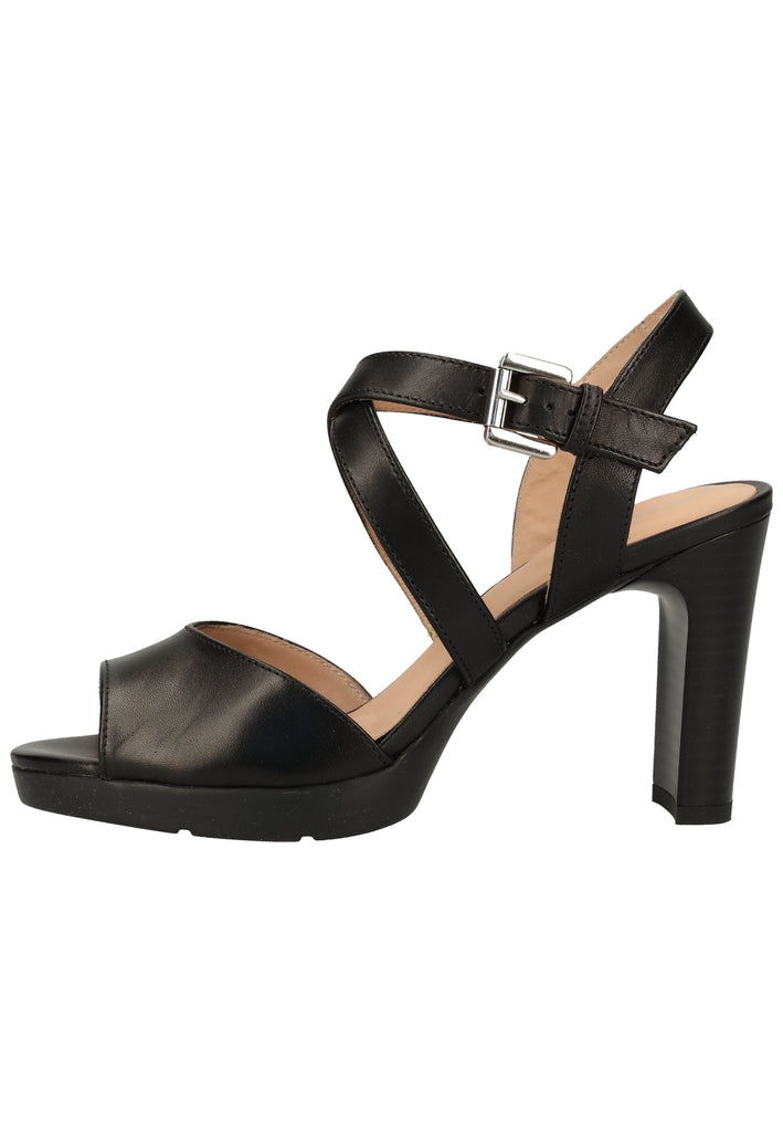 Geox Sandalen Leder Schwarz - surf4shoes