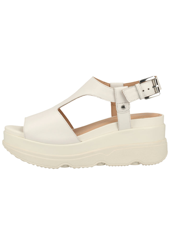 Geox Sandalen Nappaleder Weiß - surf4shoes