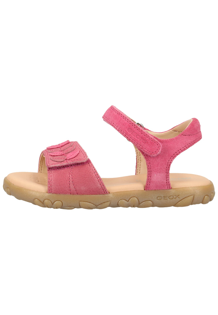 Geox Sandalen Leder Fuchsia - surf4shoes