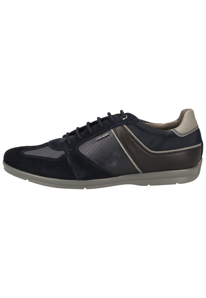 Geox Sneaker Leder/Synthetik Blau - surf4shoes