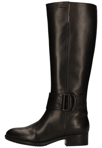 Geox Stiefel Nappaleder Schwarz - surf4shoes