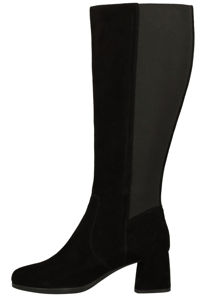 Geox Stiefel Leder/Textil Schwarz - surf4shoes