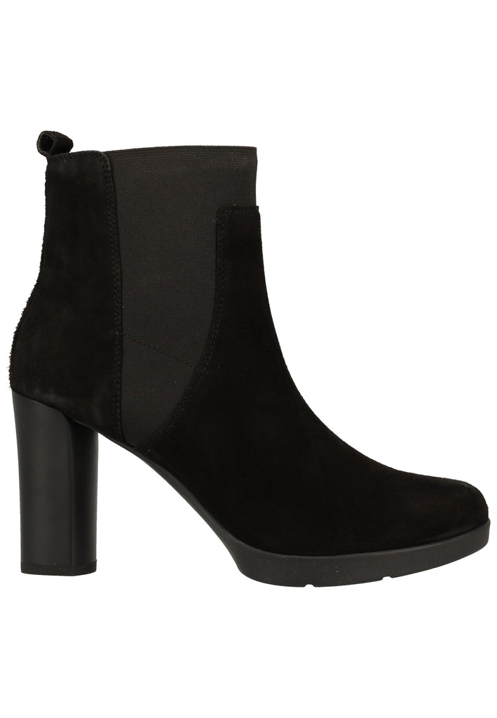 Geox Stiefelette Veloursleder Schwarz - surf4shoes