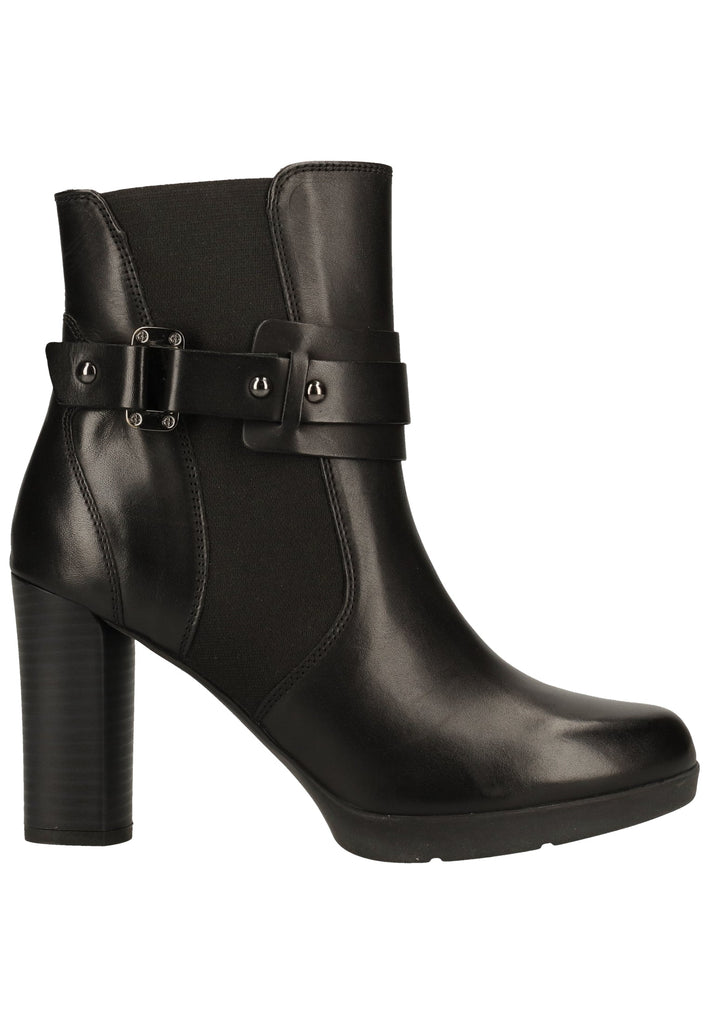 Geox Stiefelette Nappaleder Schwarz - surf4shoes