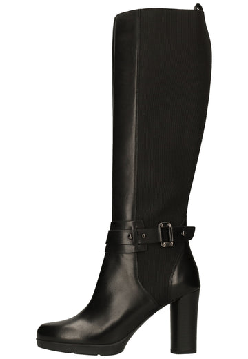 Geox Stiefel Nappaleder Schwarz - surf4shoes