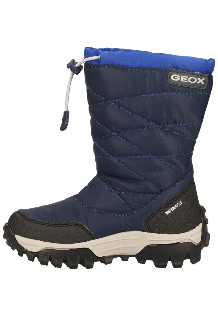 Geox Stiefel Lederimitat/Nylon Navy - surf4shoes