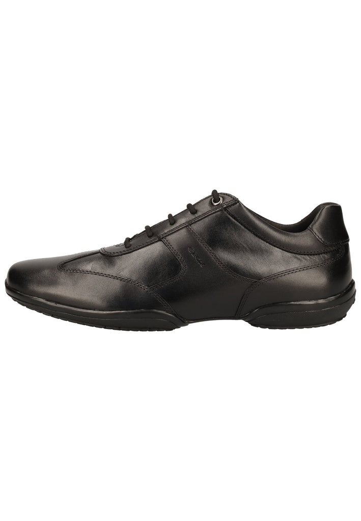 Geox Sneaker Leder/Synthetik Schwarz - surf4shoes