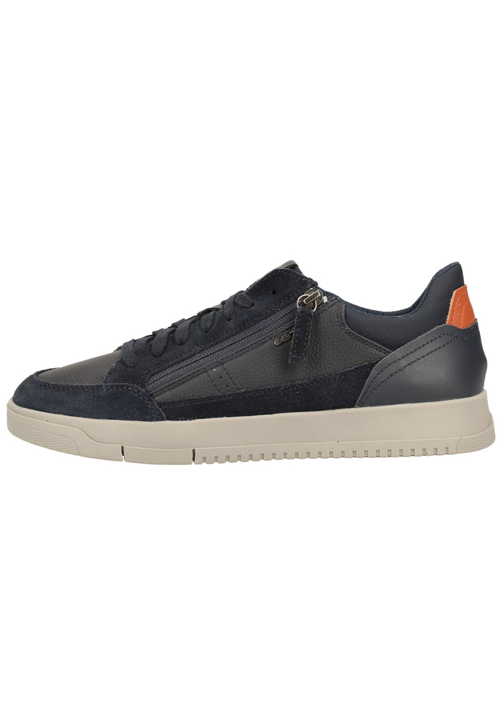 Geox Sneaker Leder/Textil Blau - surf4shoes