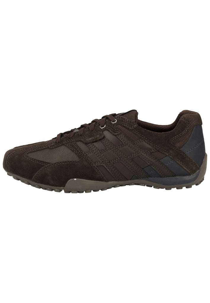 Geox Sneaker Veloursleder/Textil Chocolate - surf4shoes
