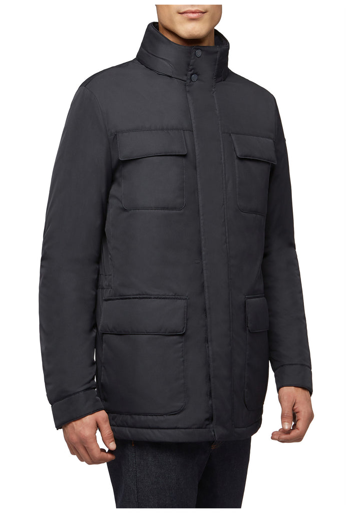 Geox Jacken 100% Polyester Dunkelgrau - surf4shoes