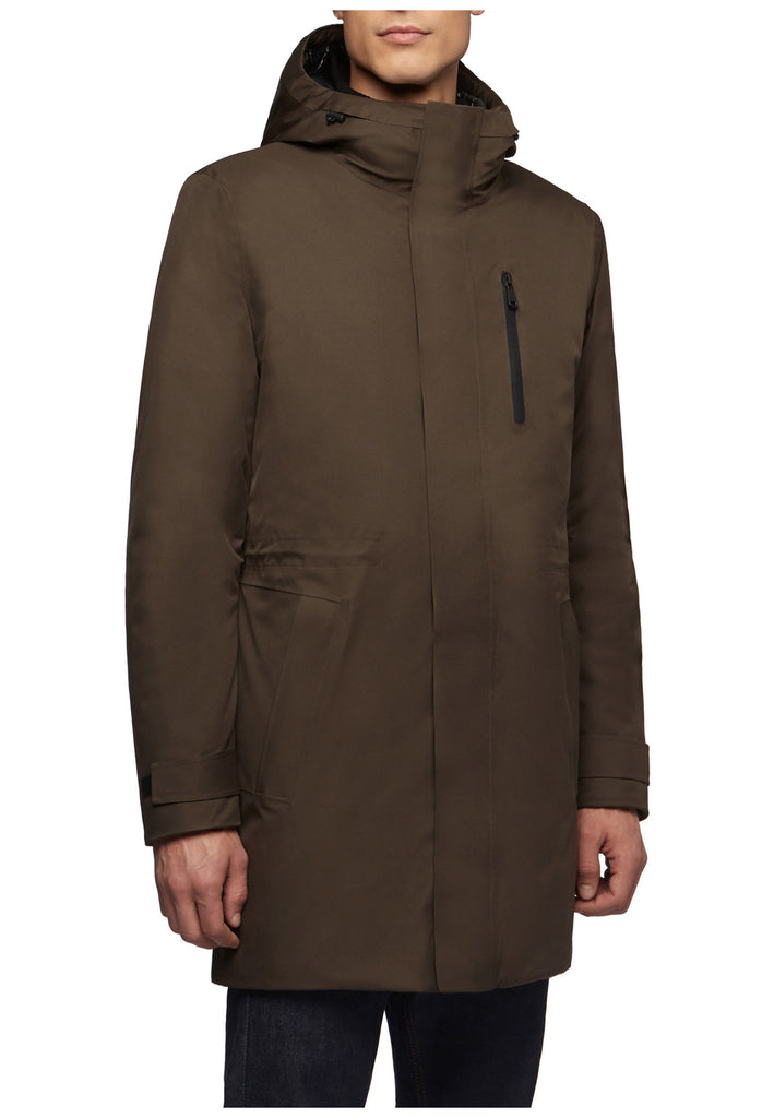 Geox Jacken 100% Polyester Dunkelgrün - surf4shoes
