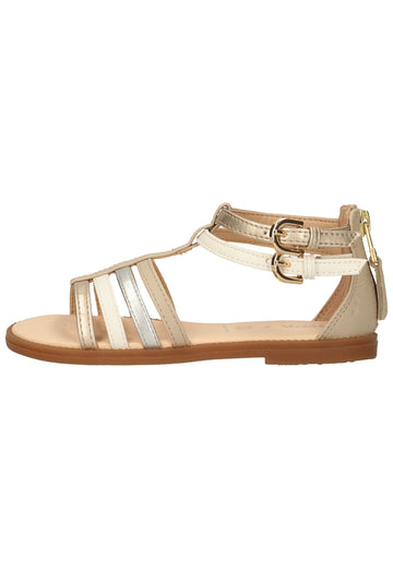 Geox Sandalen Lederimitat Beige - surf4shoes