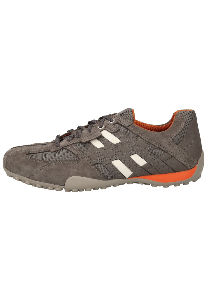 Geox Sneaker Veloursleder/Mesh Hellgrau - surf4shoes