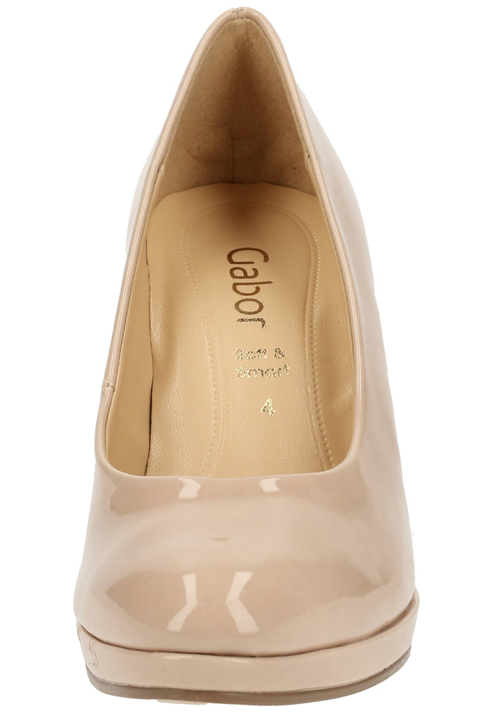 Gabor Pumps Lederimitat Sand - surf4shoes