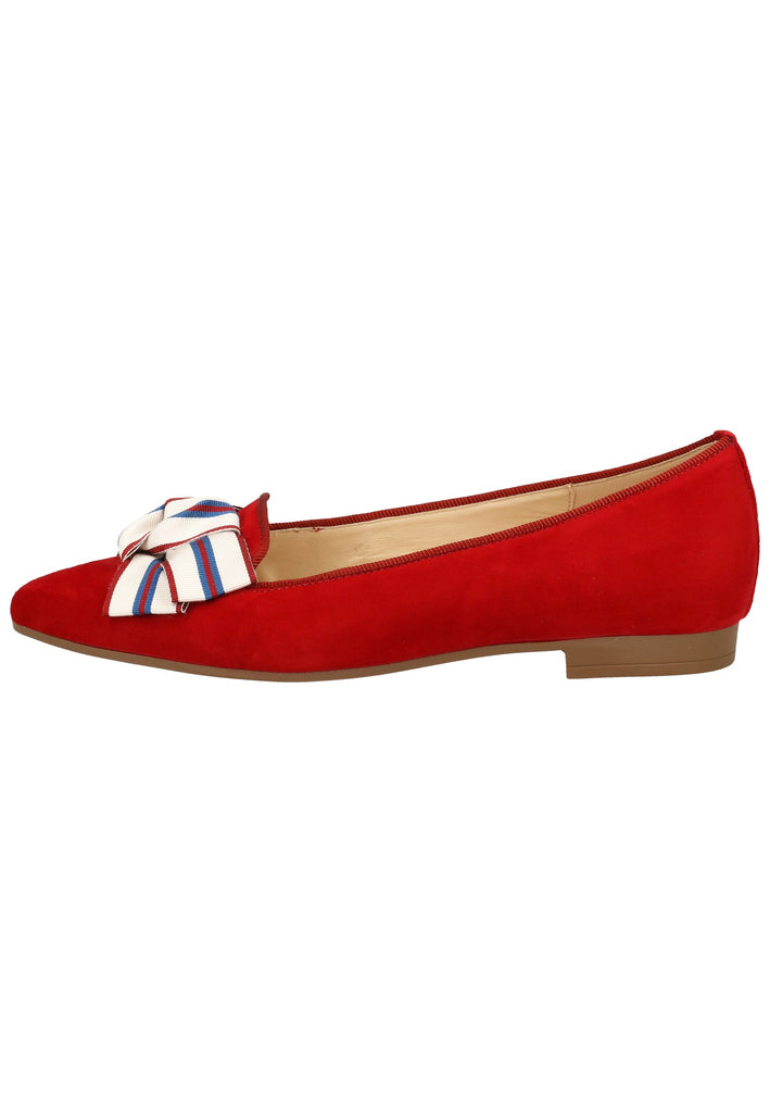 Gabor Ballerinas Leder Rubinrot - surf4shoes