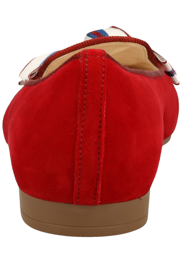 Gabor Ballerinas Leder Rubinrot - surf4shoes