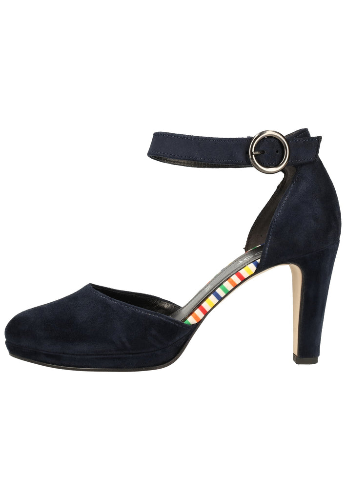 Gabor Sandalen Lederimitat Blau - surf4shoes