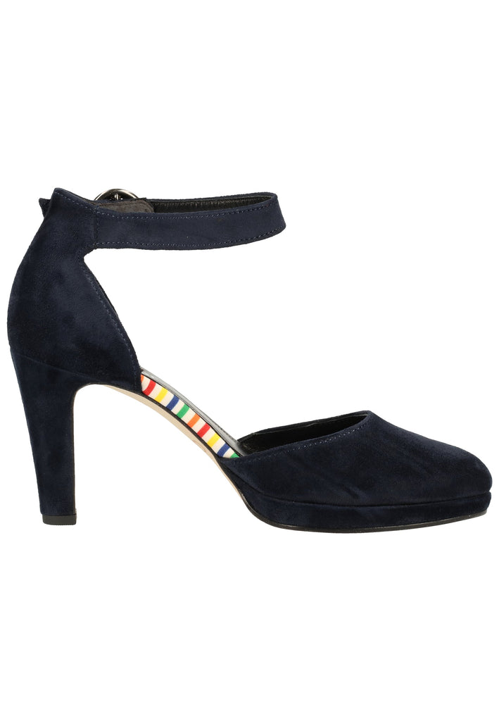 Gabor Sandalen Lederimitat Blau - surf4shoes