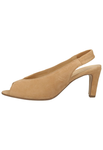 Gabor Pumps Leder Caramel - surf4shoes