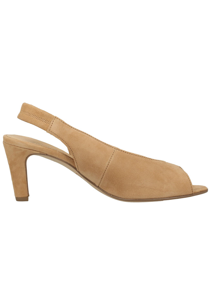 Gabor Pumps Leder Caramel - surf4shoes