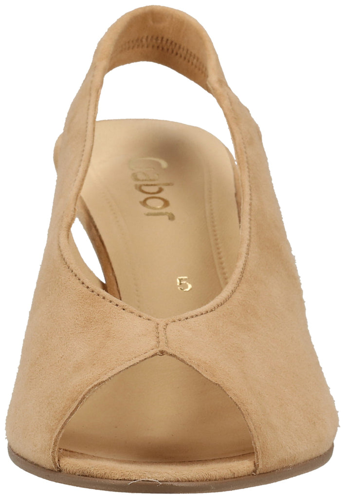 Gabor Pumps Leder Caramel - surf4shoes