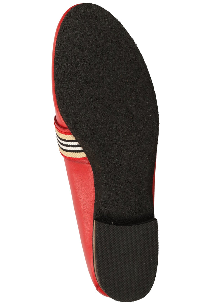 Gabor Slipper Leder Rot - surf4shoes