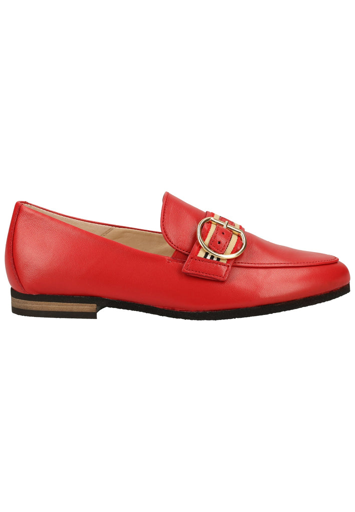 Gabor Slipper Leder Rot - surf4shoes